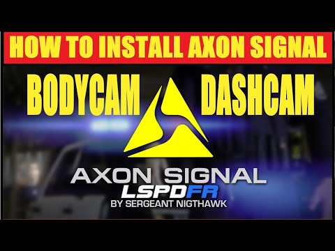 How To Install Dashcam & Bodycam [Axon Signal Plugin] GTA V #lspdfr