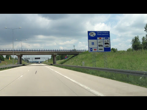 Görlitz (Ludwigsdorf) / Zgorzelec Autobahn A4 motorway DE-PL border crossing 2013