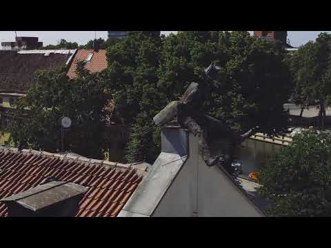 Klaipeda city 2021 drone archive