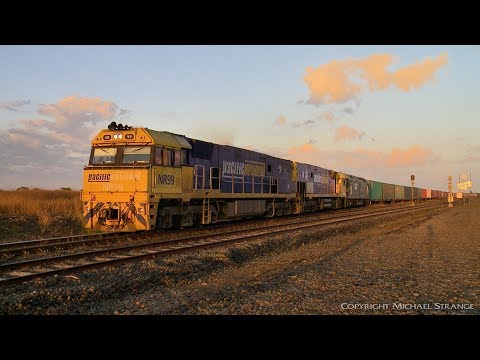 3AM5 Pacific National Container Train - PoathTV Australian Railways