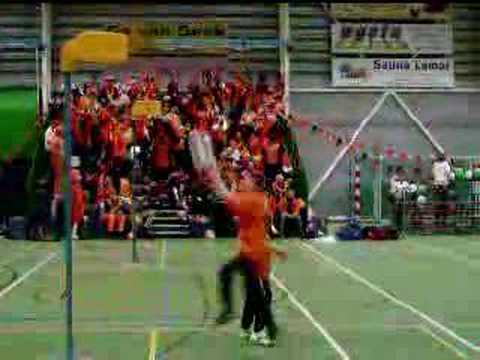 NK D1 - inschieten met publiek