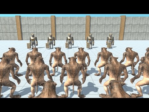 5 GHOR HAMMER VS 50X WEAKEST UNIT FROM EACH FACTION - Animal Revolt Battle Simulator