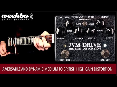 Weehbo JVM Drive – Boutique High-Gain Overdrive / Distortion (2-in-1) image 4