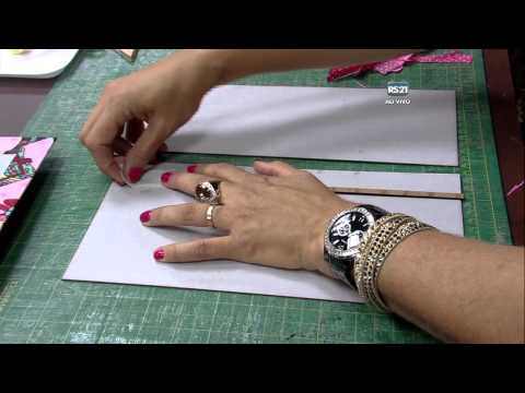 Mulher.com 13/04/2015 -  ANA PAULA VIEGAS CAIXA DE BOBINAS CARTONAGEM PT2