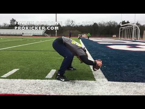 Finley Osborne - Long Snapper - Ray Guy Prokicker.com