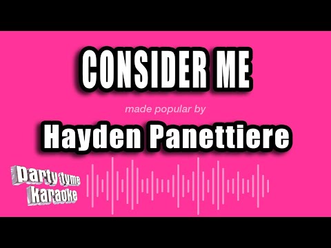 Consider Me - Hayden Panettiere