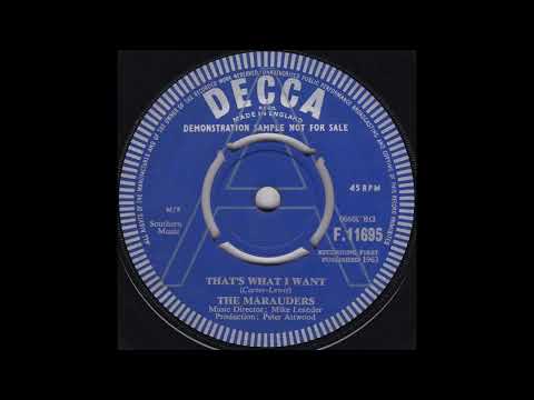 That's What I Want - The Marauders