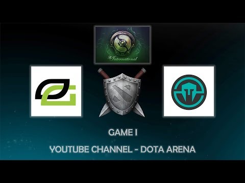 OpTic Gaming VS Immortals - Game 1 - DOTA - The International 2018