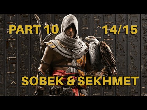 Assassin's Creed Origins - Sequence 10 (14/15) Sobek & Sekhmet - Gameplay Walkthrough Part 42