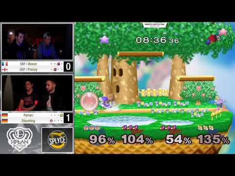 HFLAN 19 - Baxon / Frenzy Vs. Parsec / Däumling - Winners Quarters - Melee Doubles