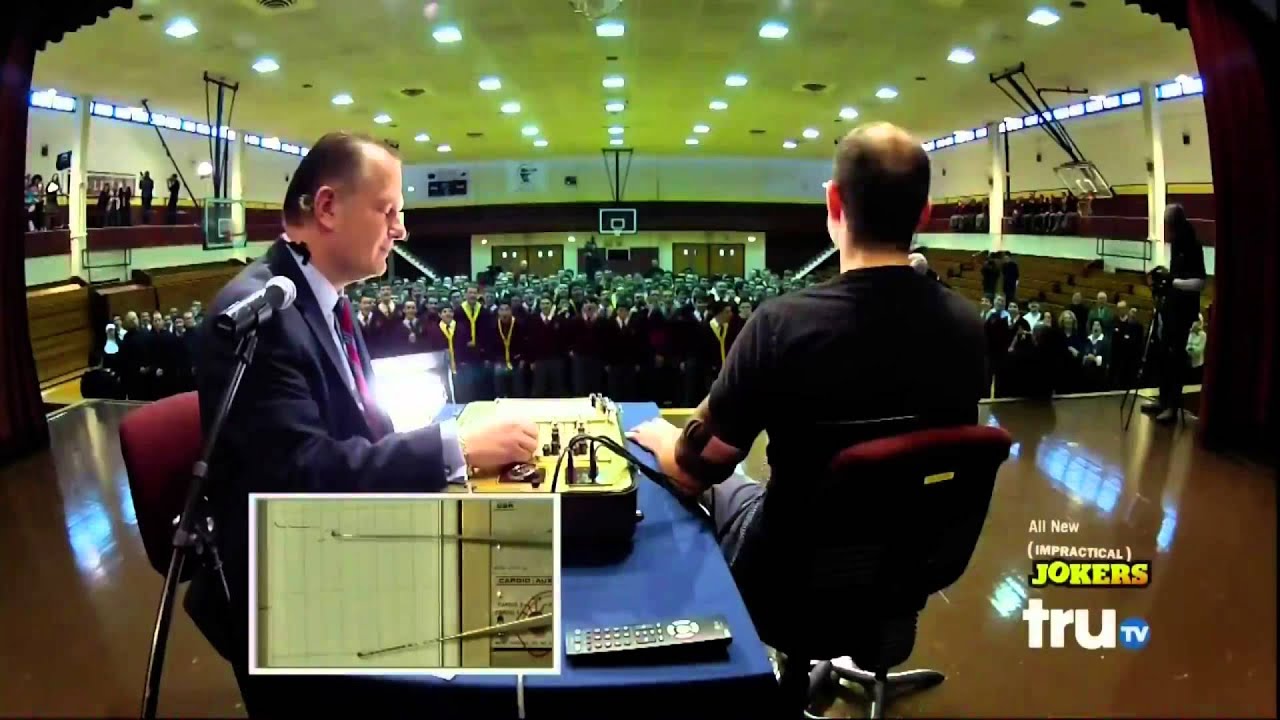 Illustrative: a period polygraph instrument