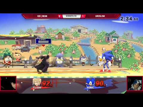 VS Weekly 8/23/18 - Winners Qtrs - SDi | Bean (Cloud) vs Ur2Slow (Sonic) - Smash 4