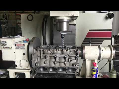 Machining a GM LS Block for Stroker Clearance