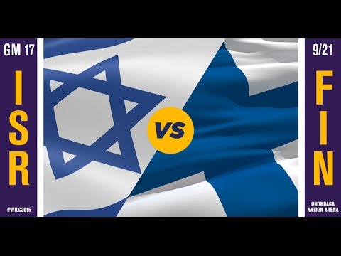 WILC 2015: Game 17 - Israel vs. Finland