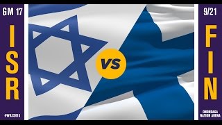 WILC 2015: Game 17 - Israel vs. Finland