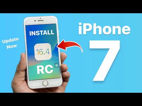 iOS 16.4 RC Released- How to install iOS 16.4 RC update on iPhone 7