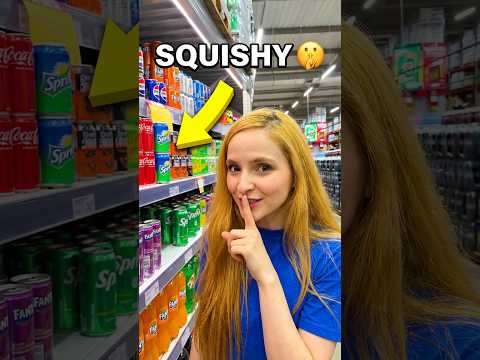 Squishy Escondido no Mercado! #shorts