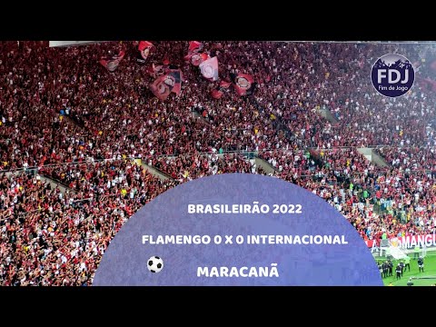 Flamengo 0 X 0 Internacional e as arquibancadas do Maracanã