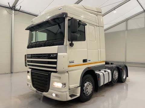 MK63 UYE - DAF XF105 460 6x2 Midlift Tractor Unit | Law Truck Centre UK