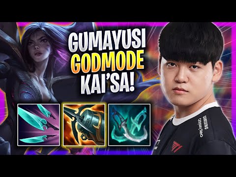 GUMAYUSI LITERALLY GOD MODE WITH KAI'SA! - T1 Gumayusi Plays Kai'sa ADC vs Samira! | Season 2023
