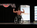 2020 Wheelchair Olympia 6th Place Bradley Betts Posing Routine