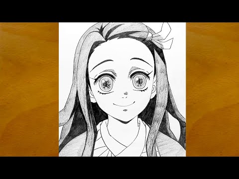 How to Draw Nezuko Kamado | Demon Slayer Pencil Sketch | Step-by-Step Art