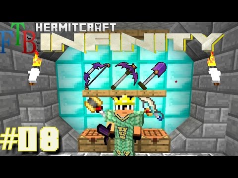 KingDaddyDMAC - Minecraft Mods - FTB Infinity Ep. 08 - Draconic Armor & Tools !!! ( HermitCraft Modded Minecraft )