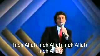 Salvatore Adamo - Inch&#39;allah- En frances -en vivo