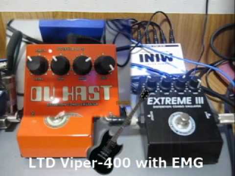 AMT Pedals test (California sound vs  Du hast  vs  Extreme3)