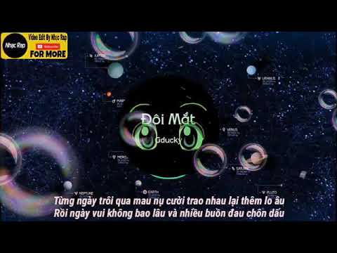 Rap Việt - Đôi Mắt - G Ducky ( Lyric ) bản âm chuẩn