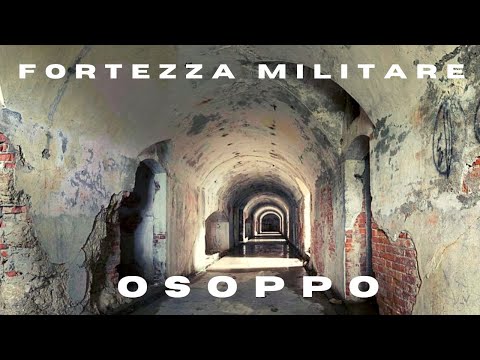 Il Forte militare abbandonato la Fortezza di Osoppo tunnel cannoni panorama sul Fiume Tagliamento