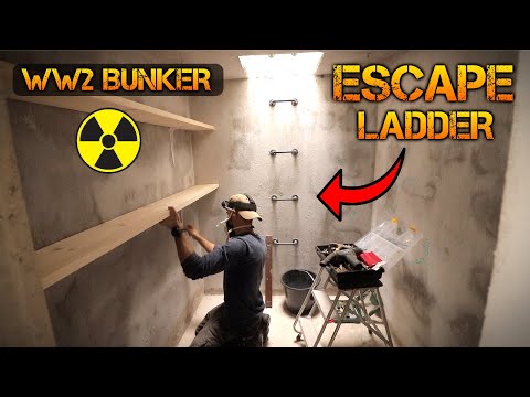 Building an ESCAPE LADDER in my WW2 Bunker (PART 6)