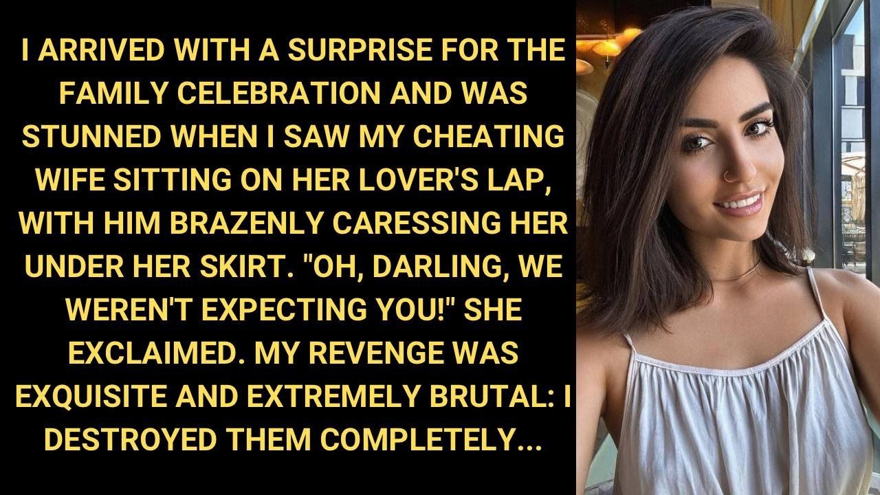 I Arrived With A Surprise For The Family Celebration And Was Stunned When I Saw My CHEATING Wife...