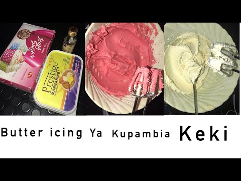 JINSI YA KUTENGENEZA ICING SUGAR YA KUPAMBIA KEKI#mapishirahisi