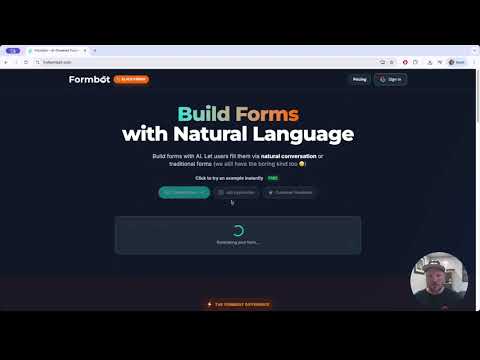 Formbot video preview