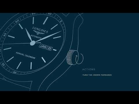 Longines User Guide - Instruction manual : Calendar