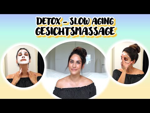SLOW AGING GESICHTSMASSAGE💆🏽‍♀️ Lifting & Contouring✨ Lymphdrainage selber machen | Angela Mel
