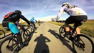 preview picture of video 'bastioni bike 8-3-2015 palmanova by OLIMPICAORLE'