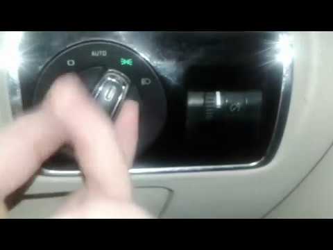 How To Turn On Skoda Fabia Fog Lights