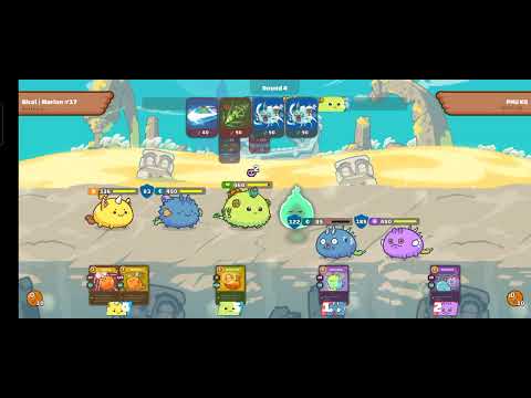Axie infinite dbp best strategy beast backline vs jumping lason