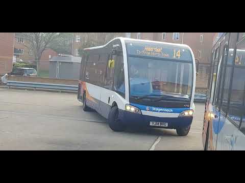 Here is the stagecoach bus 47931 on the number 14 in Aldershot Tuesday 18 April 2023
