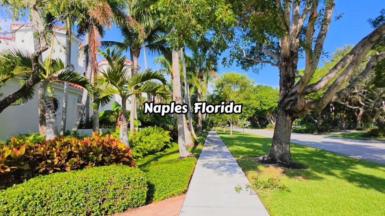 Virtual Vacation Walking Tour - This Is Why Everyone Loves Naples Florida 4k Walking Tour
