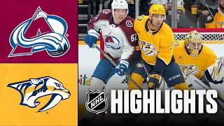 Nashville Predators vs Colorado Avalanche