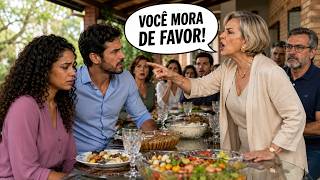 Meu sogro leu a escritura em voz alta, depois que minha sogra disse que eu morava de favor