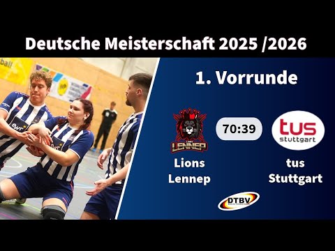 Deutsche Meisterschaft 2026 –Lions Lennep vs. tus Stuttgart – 1st matchday