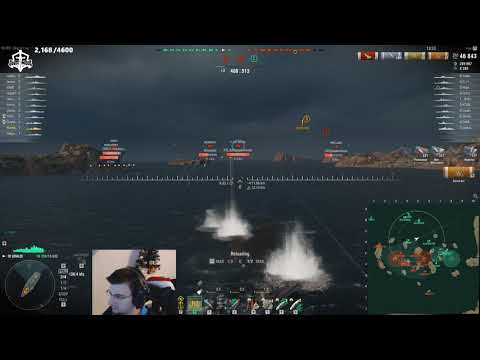 World of Warships - If only I had a smoke screen xD
