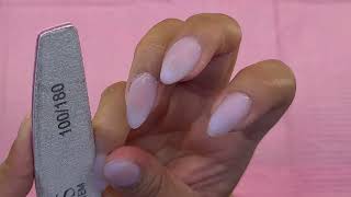 RUBBER BASE NAILS|CUTE NAIL FOIL|cute short almond nails|how to use rubber base