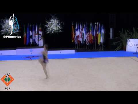 Alexandra Piscupescu - ROU - Maças (Clubs) - Qualification - WC of Lisbon 2013