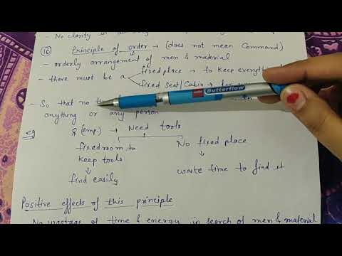 Meaning of principles management principles class 12 business studies