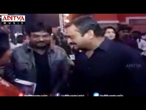 Puri Jagannadh Dynamic Entry @ Temper Audio Launch Live - Jr. NTR, Kajal Aggarwal